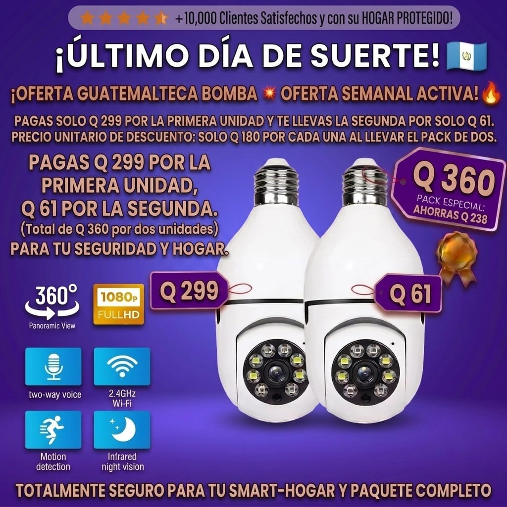 Cámara Vigilancia 360°