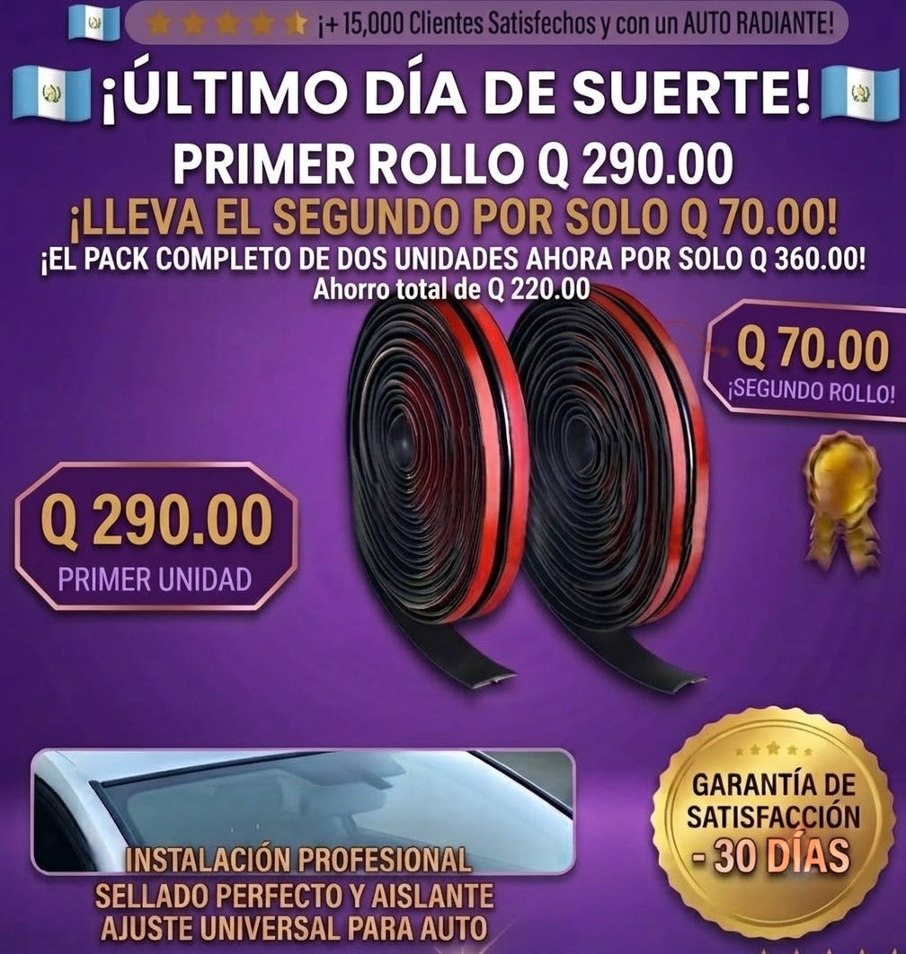 TIRA ANTIFILTRACIONES DE AGUA