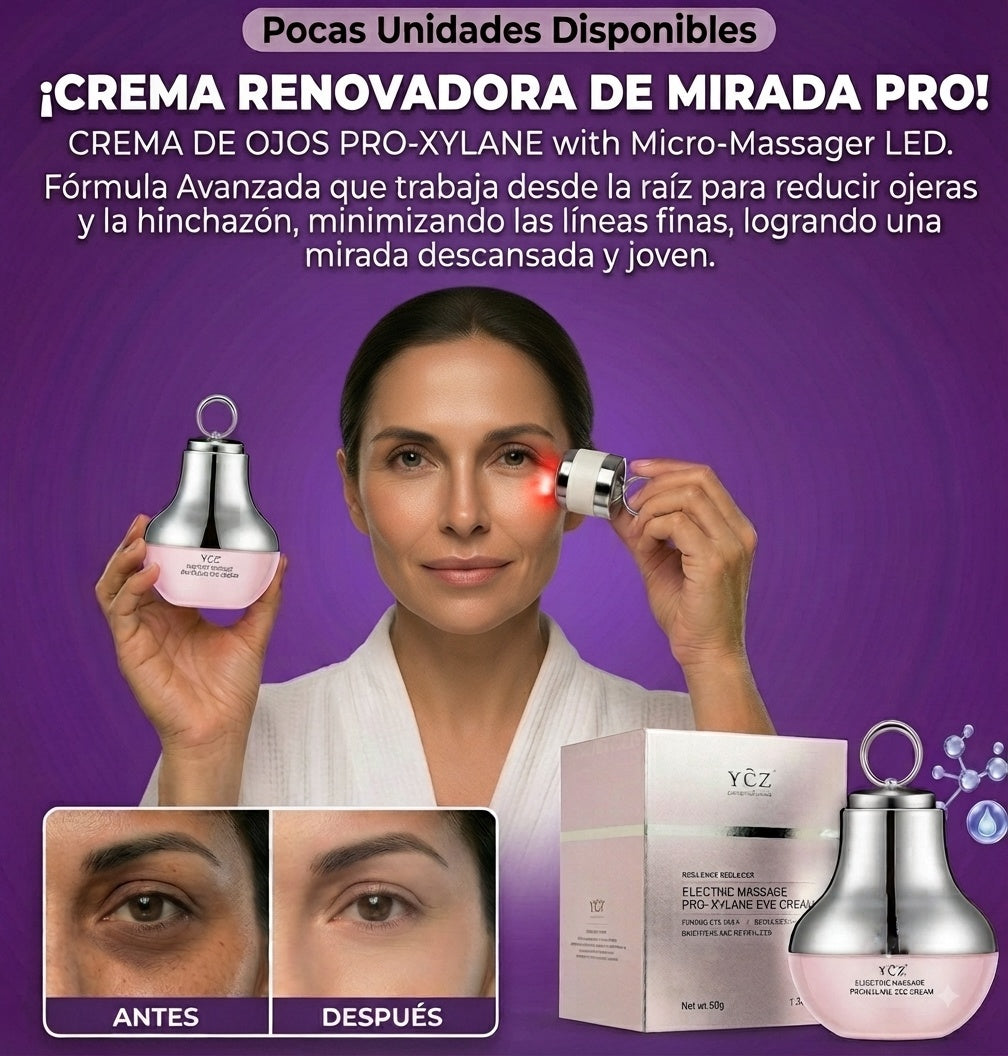 Crema Anti-Ojeras, Bolsas y Arrugas 2 en 1